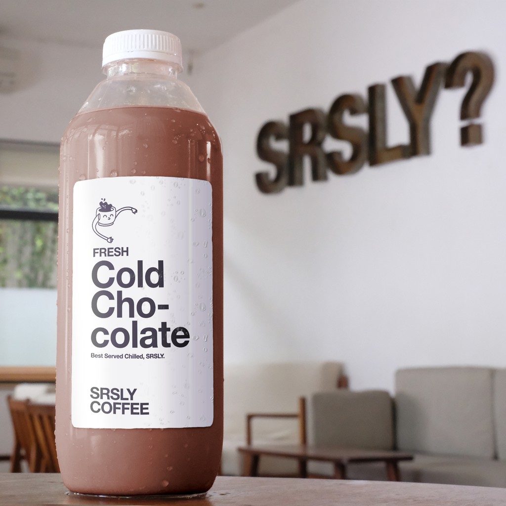 

CHOCOLATE by SRSLY Coffee - Coklat Botol - Coklat Susu - Cokelat 1 Liter