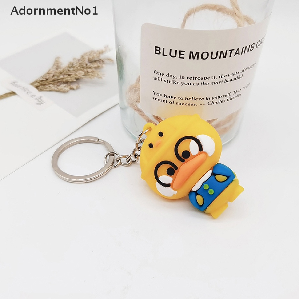 (AdornmentNo1) Gantungan Kunci Bentuk Bebek Kartun Lucu Untuk Hadiah Ulang Tahun