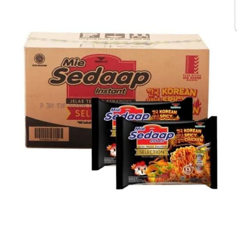 

Mie Sedaap Goreng Korean Spicy 1 dus