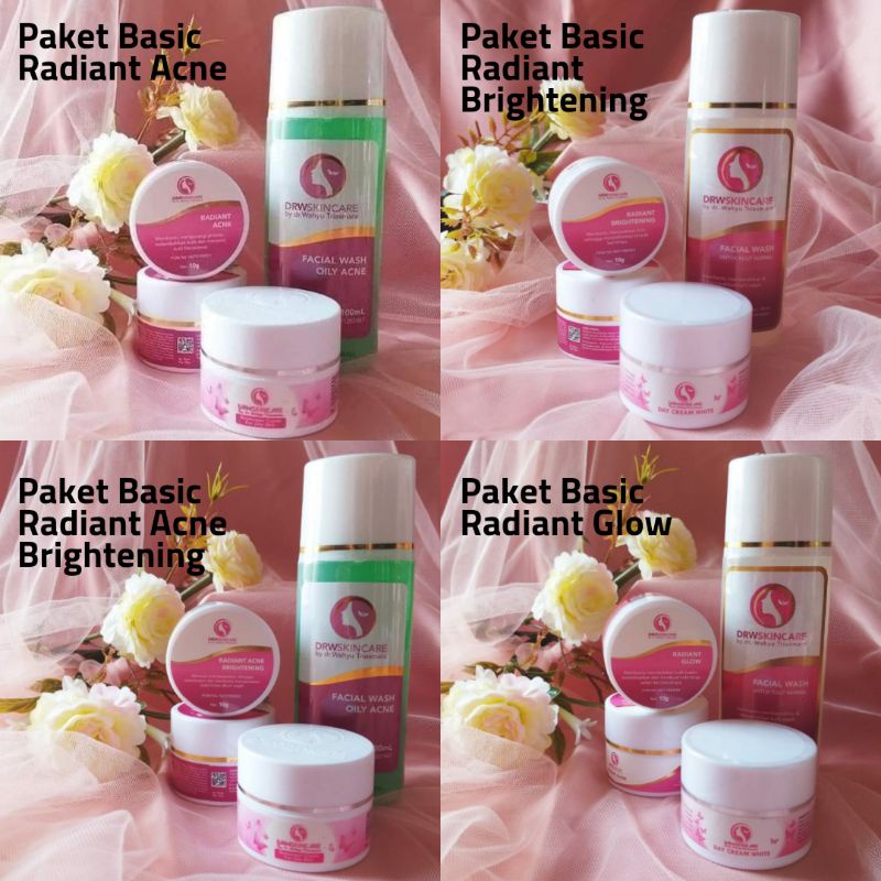 Jual PAKET BASIC RADIANT DRW SKINCARE/RADIANT BRIGHTENING/RADIANT GLOW ...