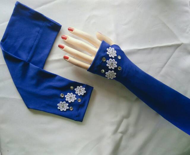 Handsock jempol Flower /manset tangan /handsock  /manset tangan wanita