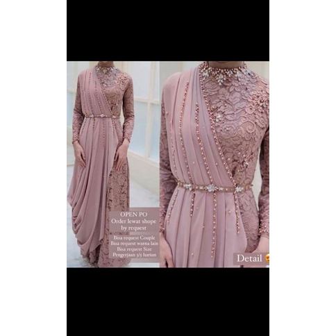 jasa jahit kebaya // payet//