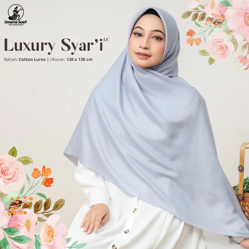 Jilbab Pesta Kondangan syari 130x130 Jilbab segi empat syari LUXURY SYARI Umama Part 1