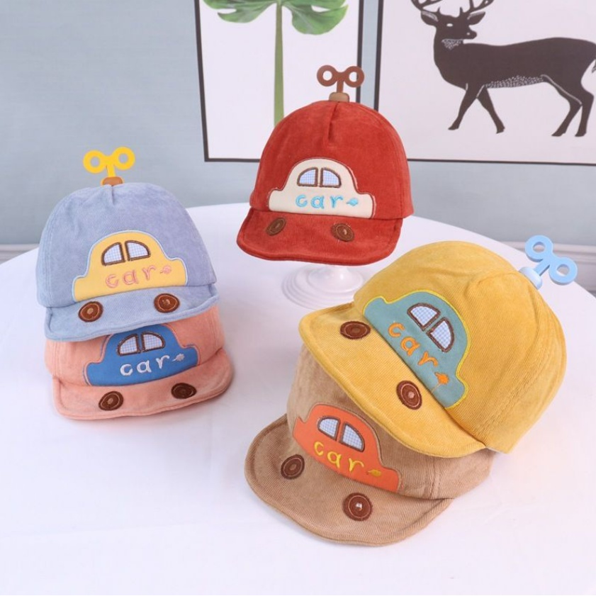 PREMIUM QUALITY Topi Baseball bayi Cars Car Baling motif bordir fleece Import CBKS VC