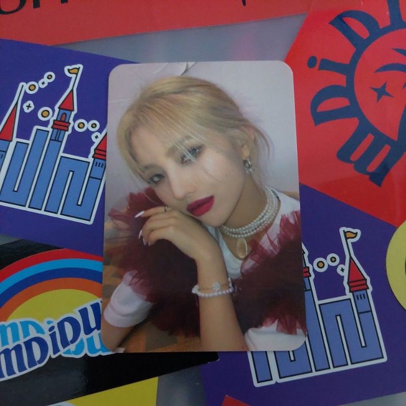 Photocard PC Soyeon (G)I-DLE Album Windy (BOOKED)