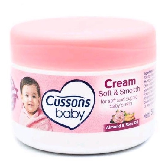 CUSSONS BABY CREAM 50 GR Varian Pink Soft Smooth - Biru Mild Gentle - Ungu Fresh Nourish