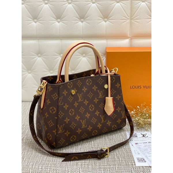 Tas Fashion Wanita Top Handle Mhontaigne BB FREE BOX TERMURAH