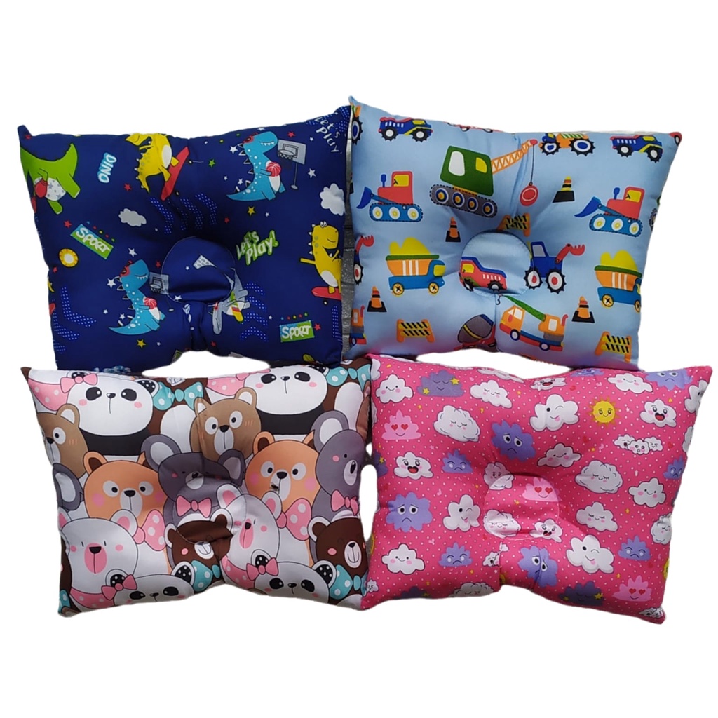 Bantal Peang Bayi Romance - Bantal Bayi Lubang Tengah Ukuran 30x25 Cm