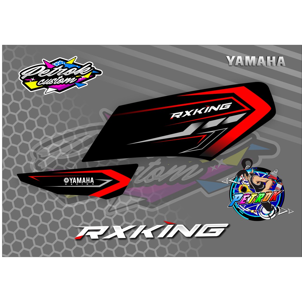 Striping Stiker Les Rx King Variasi Hologram