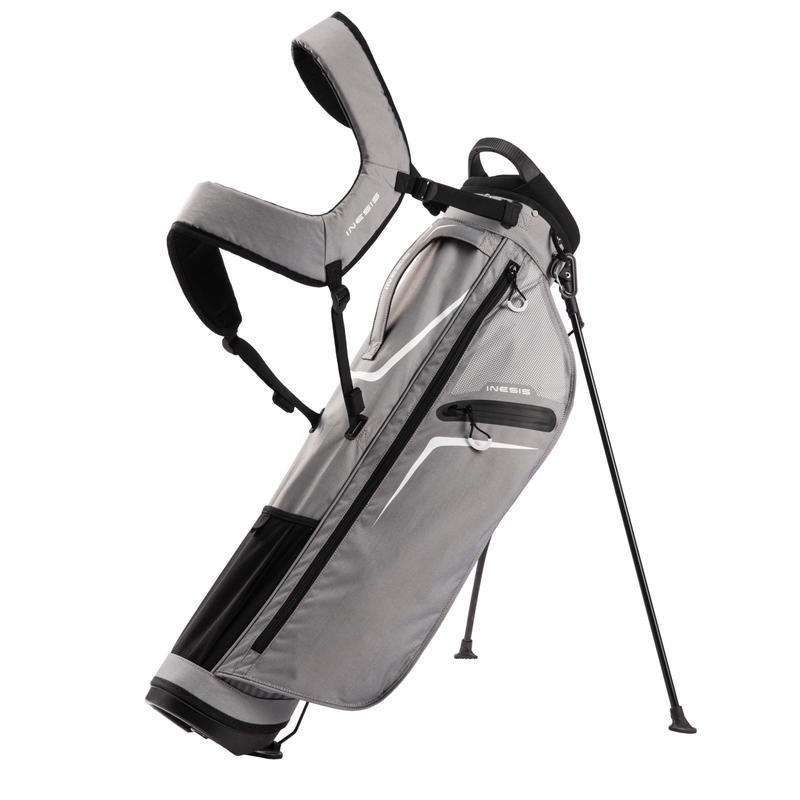 INESIS Ultralight Tas Stand Golf Kapasitas 15L Untuk 7 Tongkat Golf