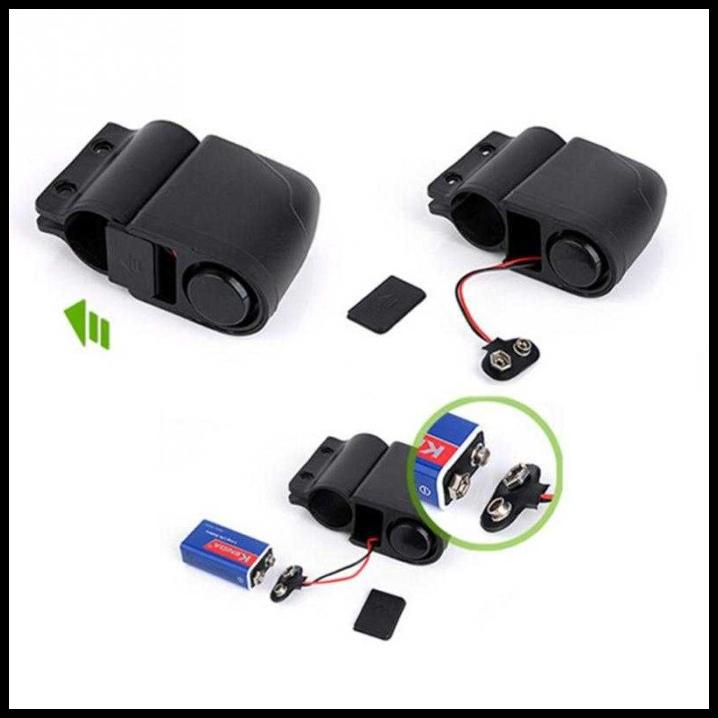 Alarm Sepeda Dengan Remote Control - Mini Alarm Sepeda Anti Maling