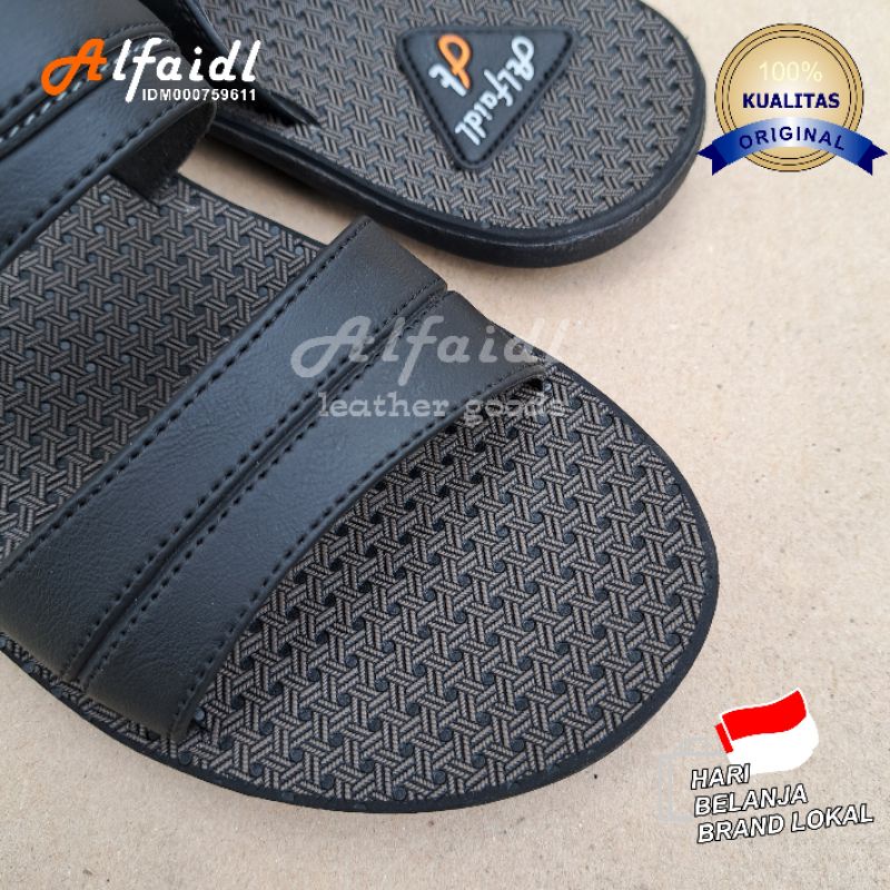 Sandal Distro Sandal Pria Casual Sandal Slide Terbaru Original Alfaidl