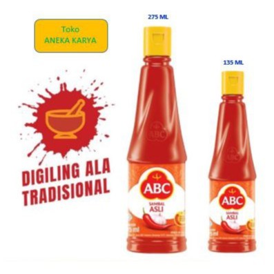 

ABC SAMBAL ASLI EXTRA PEDAS botol 135ml