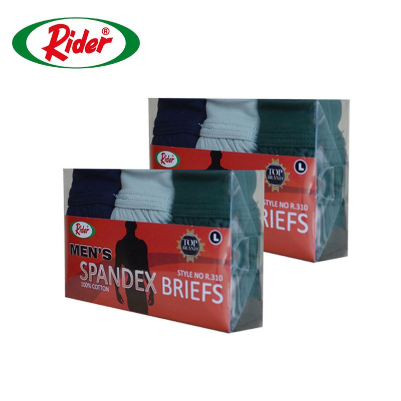 Celana Dalam Pria Rider Anti Bacteria R310B (3in1)