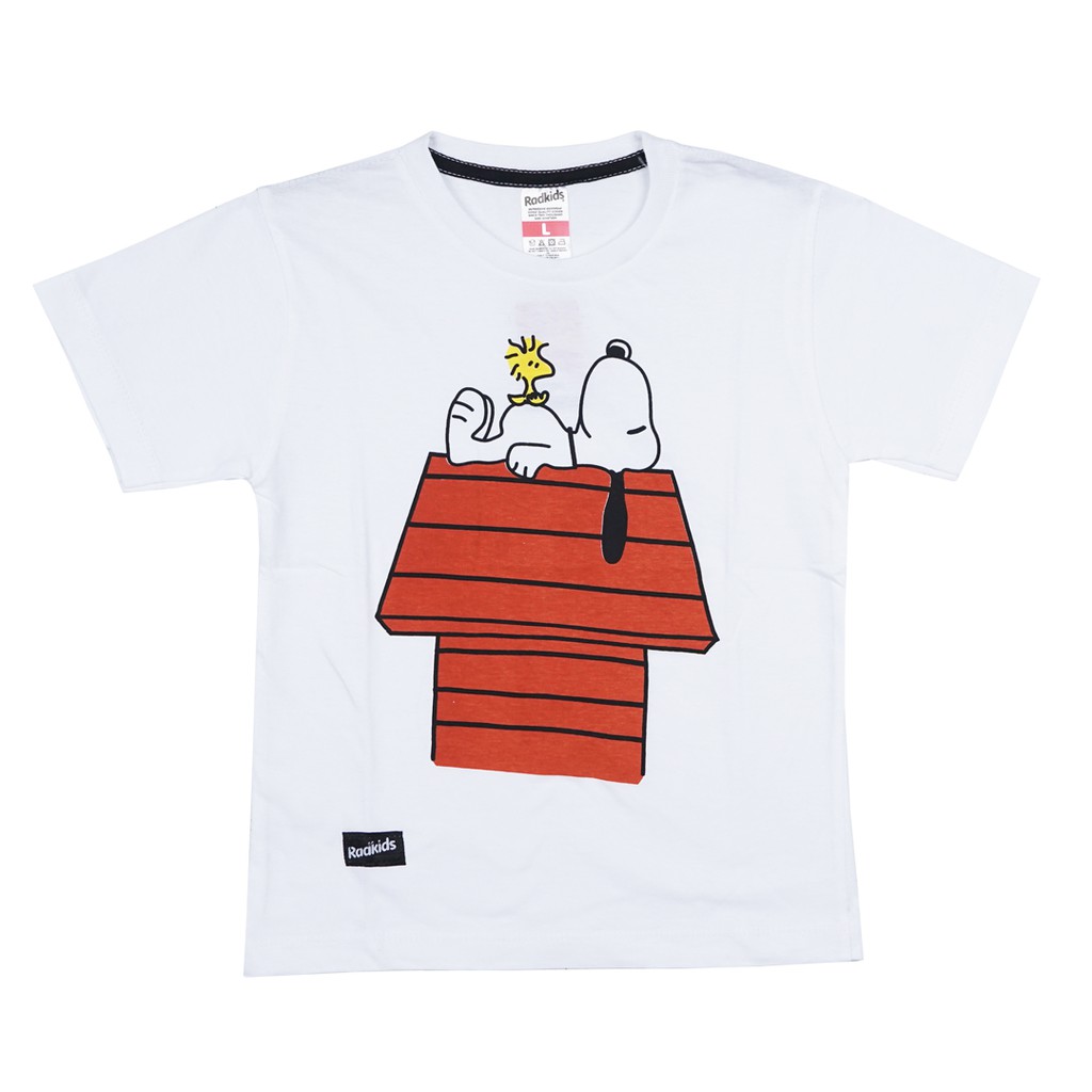 RADKIDS Baju  Kaos  Anak Cowok  Perempuan Lonely White Promo 