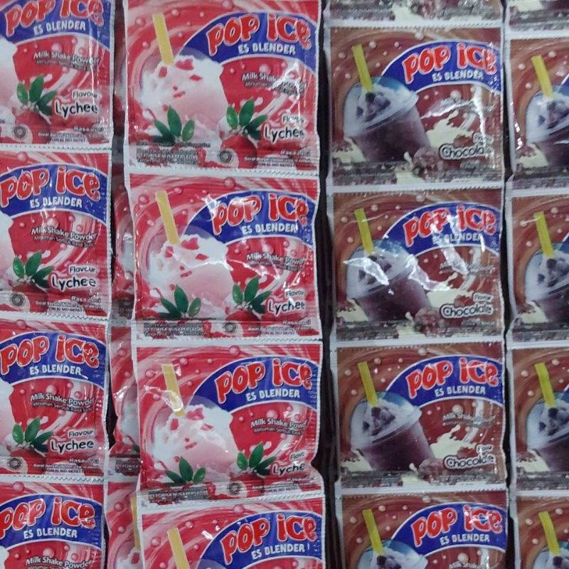 Pop Ice Aneka Rasa 1 Renceng isi 10 pcs