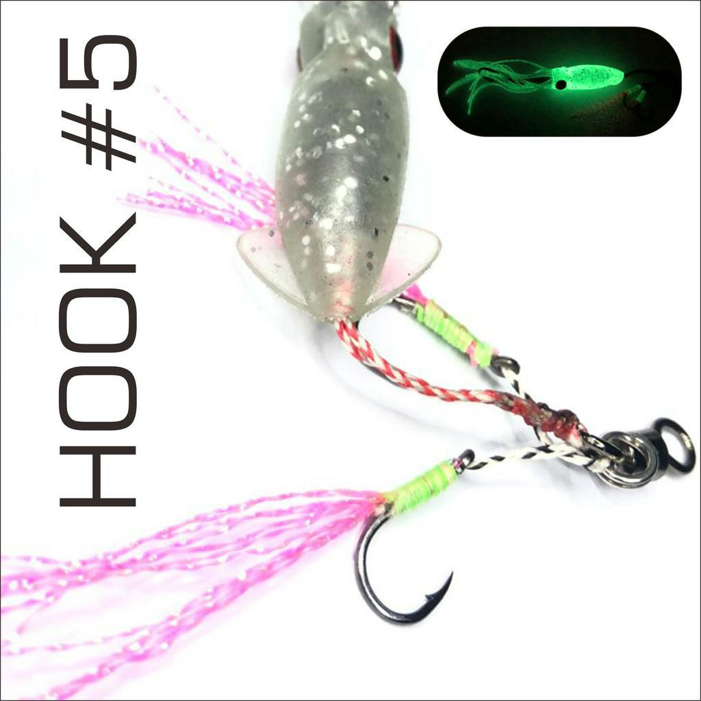 softjig umpan casting softlure dengan pemberat 8gram