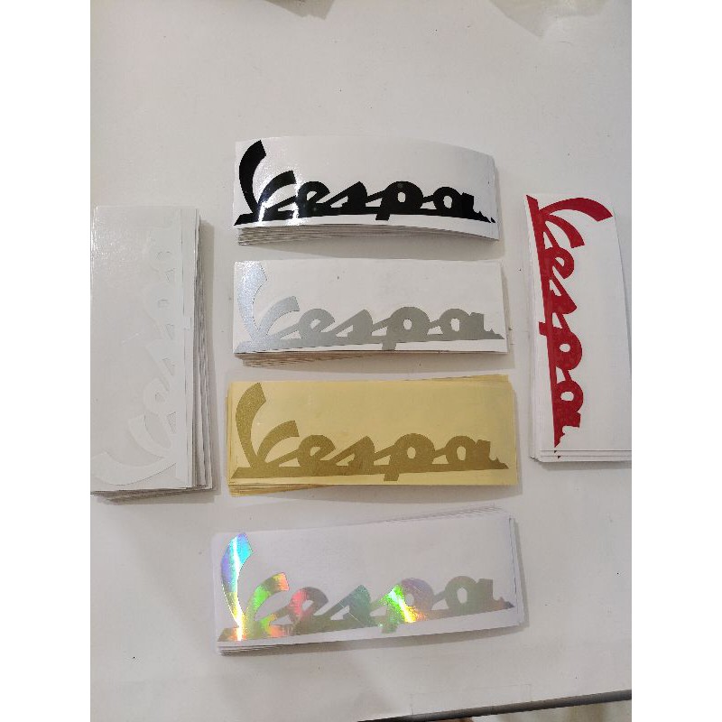 STICKER VESPA CUTTING