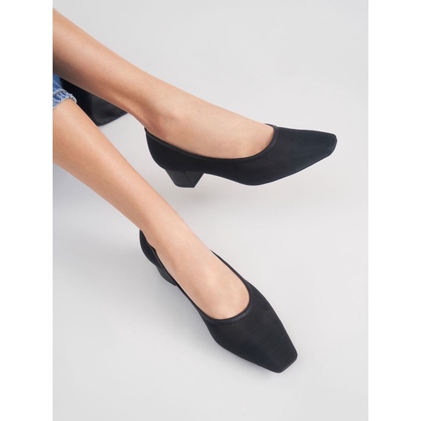 [7.7 Boombastis Sale⚡] - SEPATU KERJA WANITA CKS447 FLAT SHOES PREMIUM IMPORT