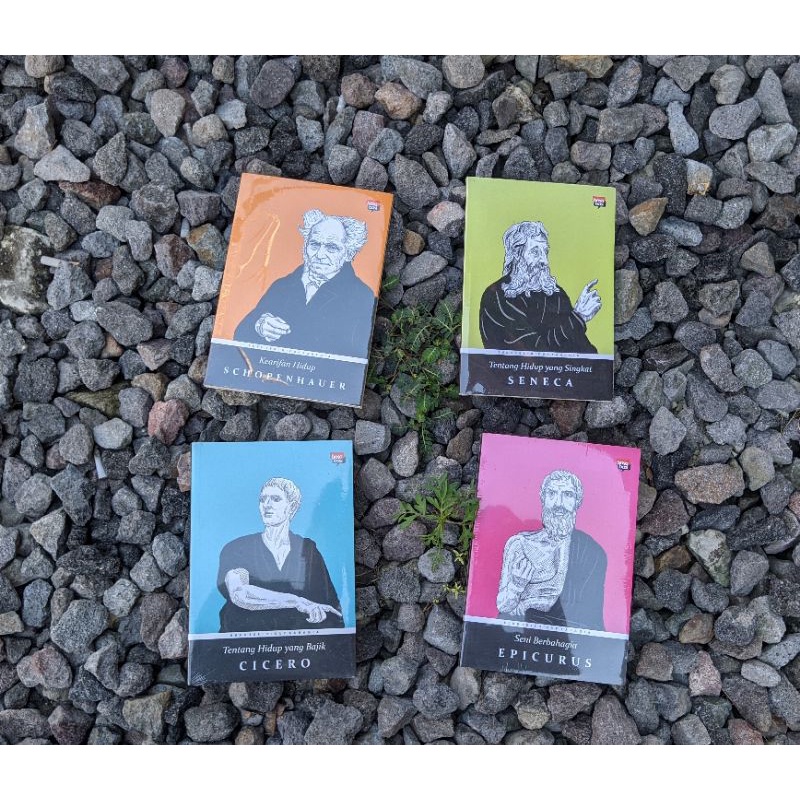 Buku Paket Tentang Hidup Yang Bijak+ Tentang Hidup Yang Singkat+ Kearifan Hidup+ Seni Berbahagia