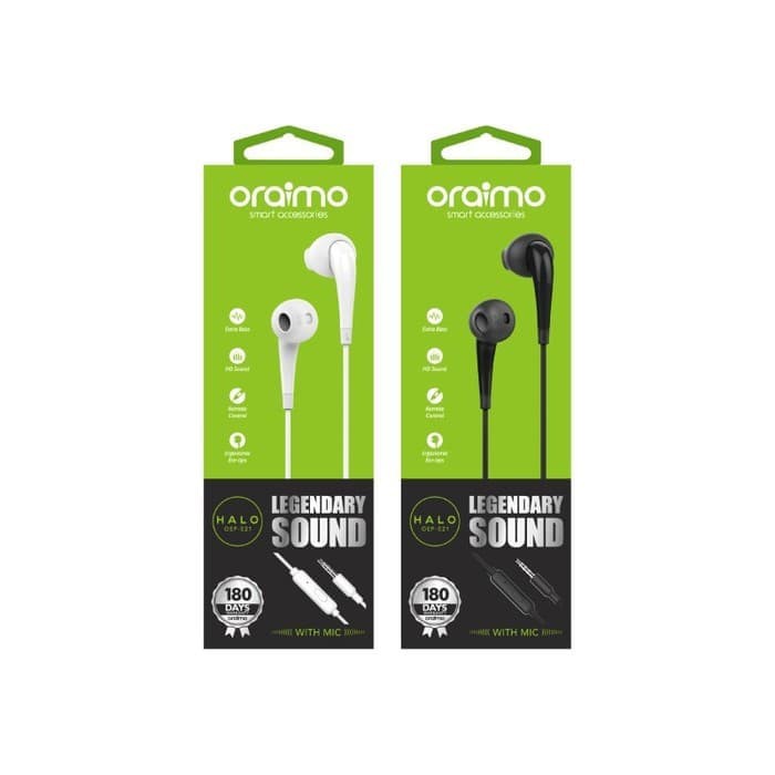 Oraimo Halo OEP-E21 Headset Earphones Cable