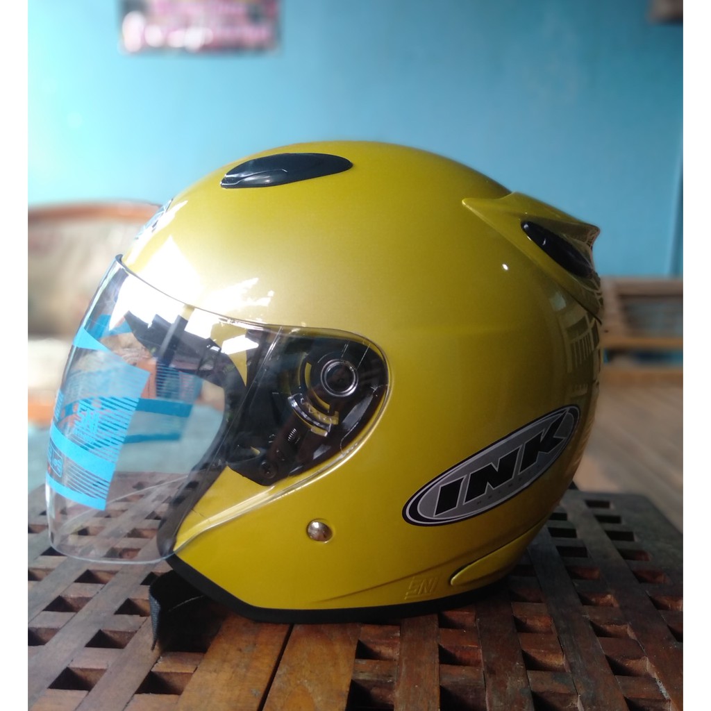 helm ink centro kuning lemon