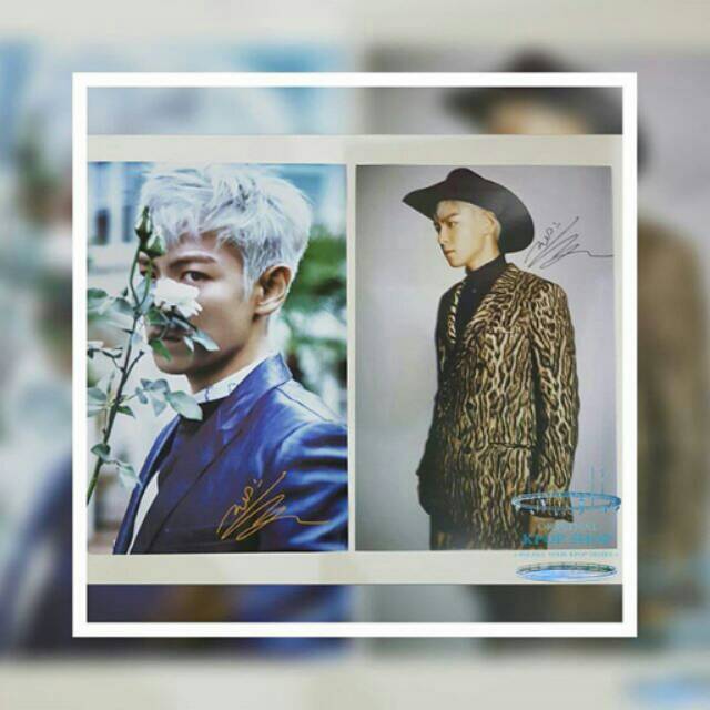 BIGBANG TOP TYPE B POSTER IMPORT