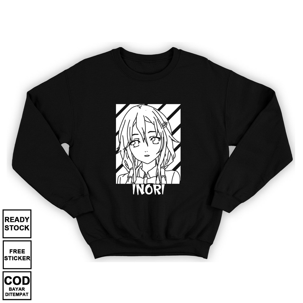 SWEATER WAIFU ANIME MANGA INORI YUZURIHA GUILTY CROWN FUNERAL PARLOR SHU OUMA MANA ARISA KUHOUIN HAR