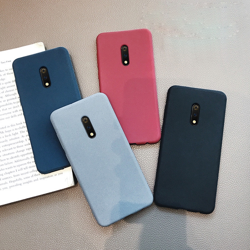 Casing Soft Case TPU Matte Tipis untuk oppo realme X