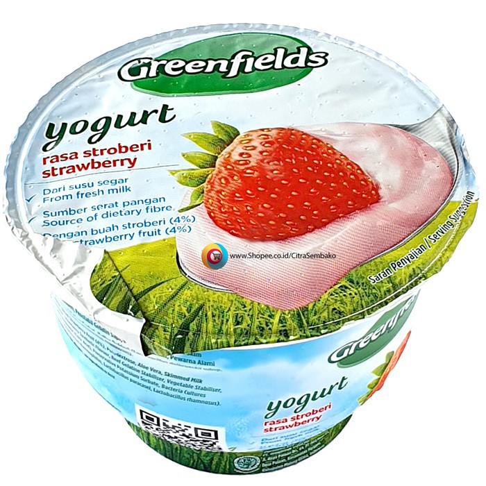 

Greenfields Yogurt Cup Strawberry 125gr x2pcs