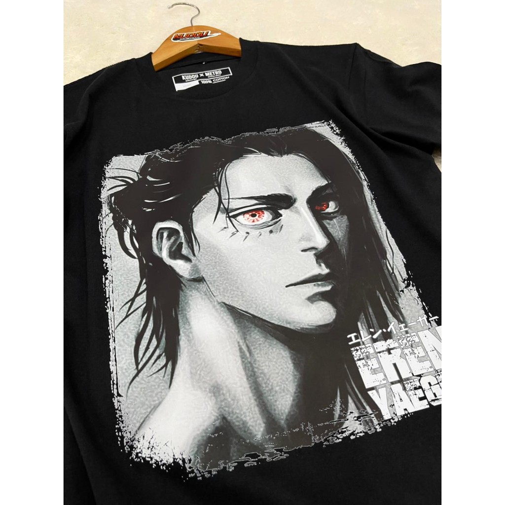 Tshirt Eren Yaeger IKEMENNN Anime Manga SNK AOT Attack On Titan