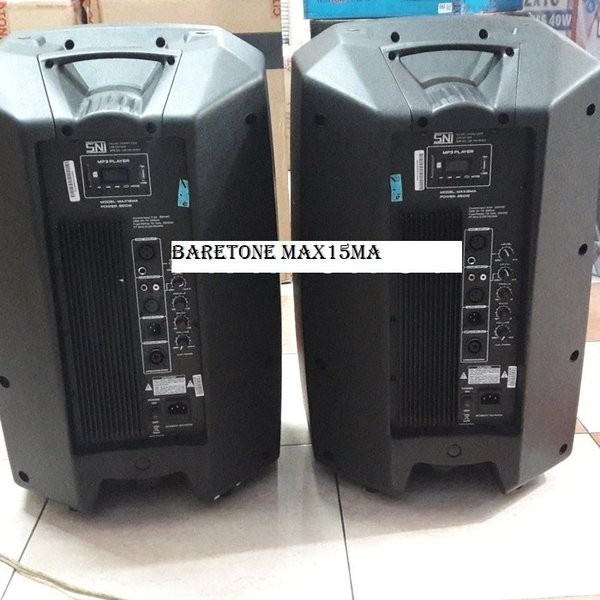 SPEAKER AKTIF BARETONE MAX15MA MAX 15 MA MAX 15MA ORIGINAL15INCH