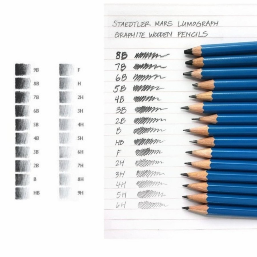 

Staedtler Pensil Lumograph Drawing Pencil 2B