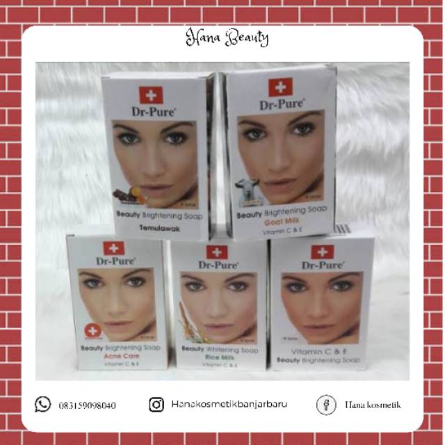 [Dr. PURE] SABUN WAJAH Dr. PURE