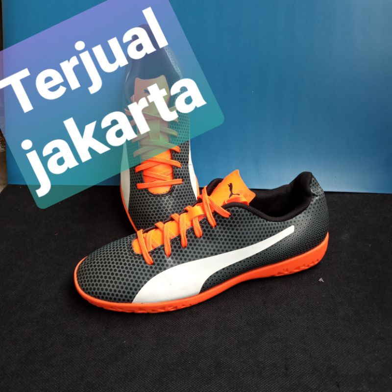 Sepatu Futsal Second Original Size 41 Insol 26,5  Puma Spirit It Indoor Soccer Shoes Code 10449706