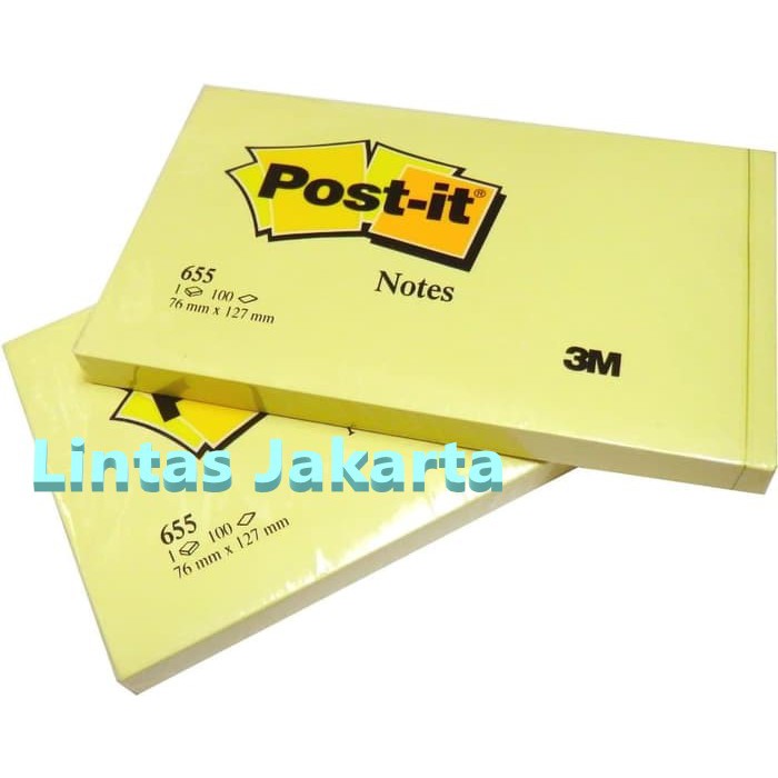 

Post it / Stick Note 655 merk 3M