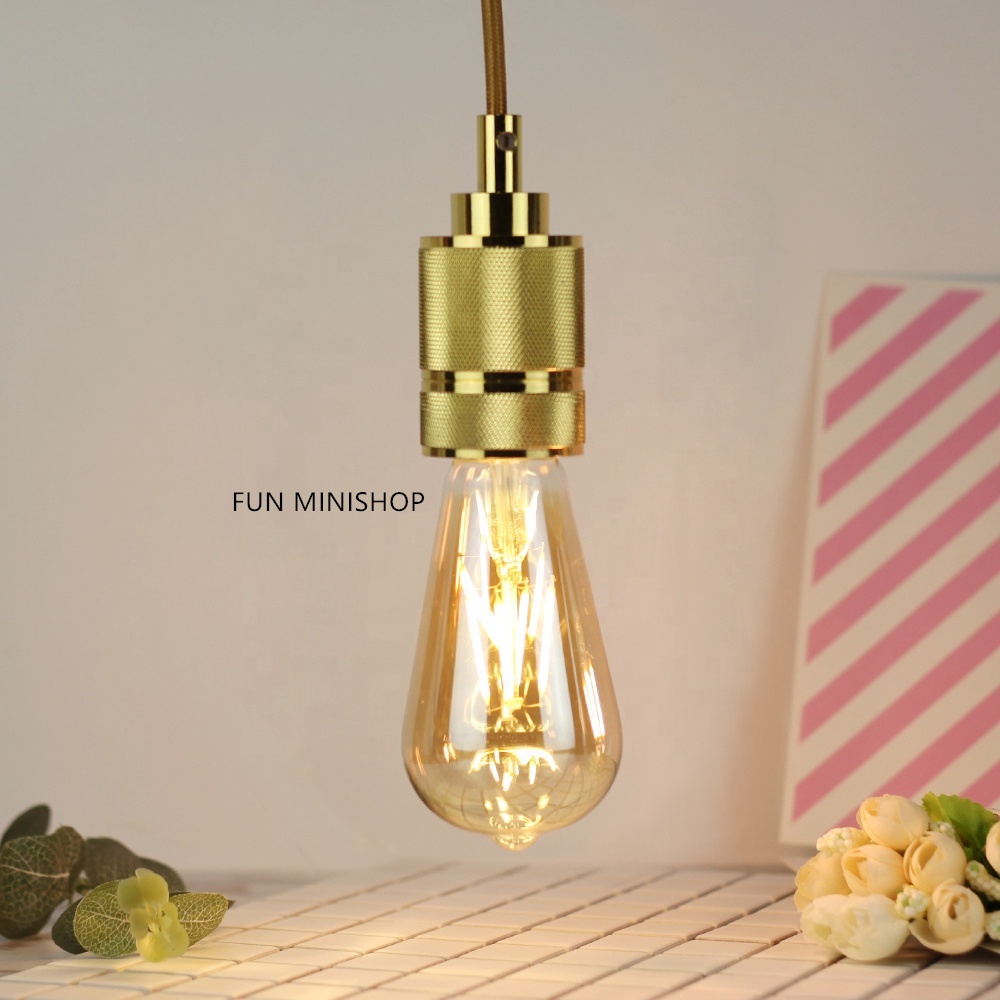 Bohlam Lampu Edison / Filament ST64 / Lampu Cafe Lampu Gantung DECOR