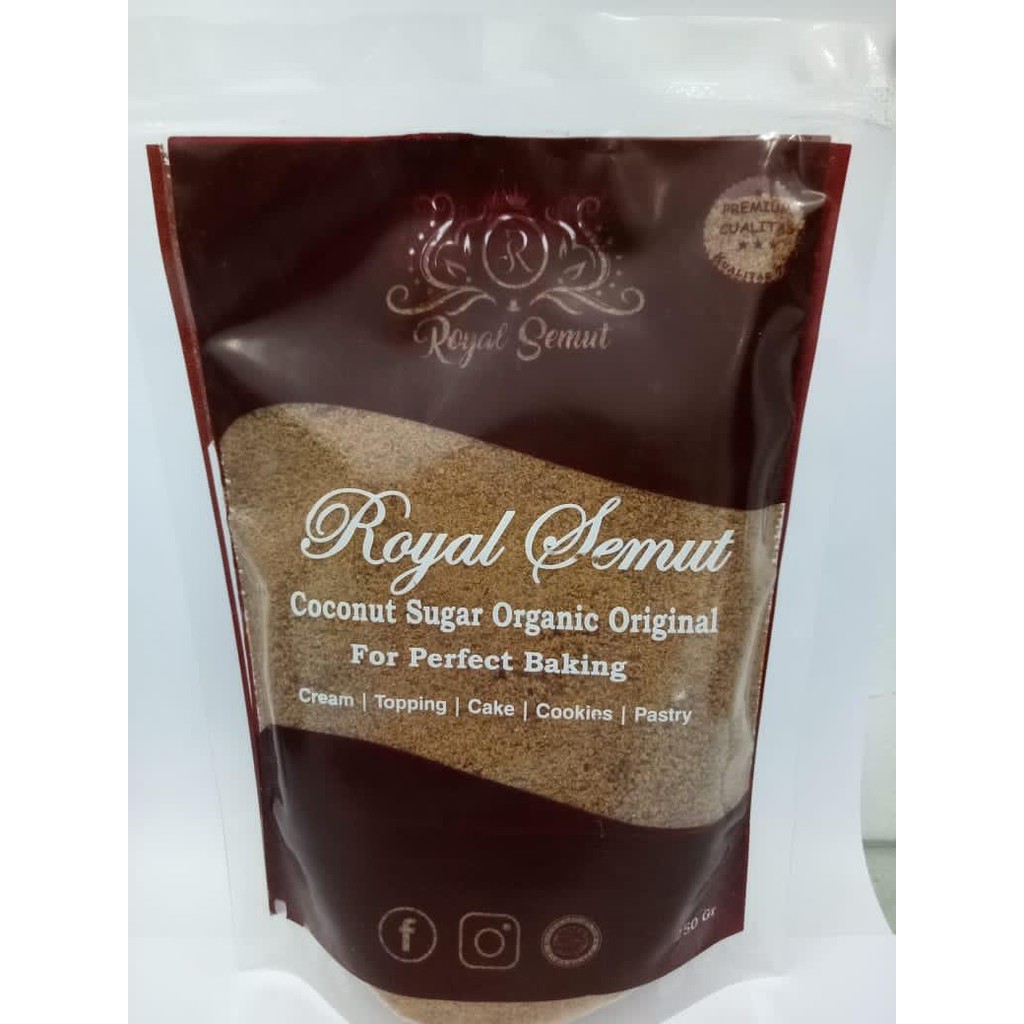 

Royal Semut Coconut Sugar Organic Original 250gr Gula Kelapa Asli Izin PIRT & Halal