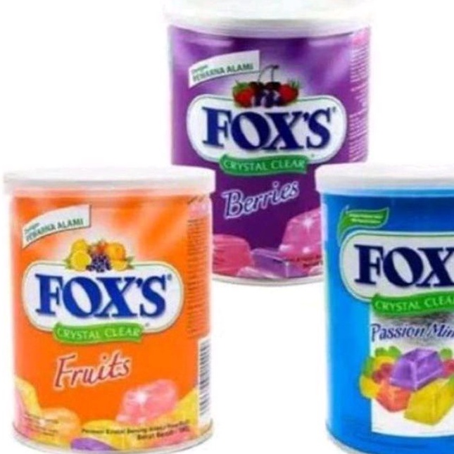 

Permen Fox's Candy Fruits 180gr Kemasan Kaleng