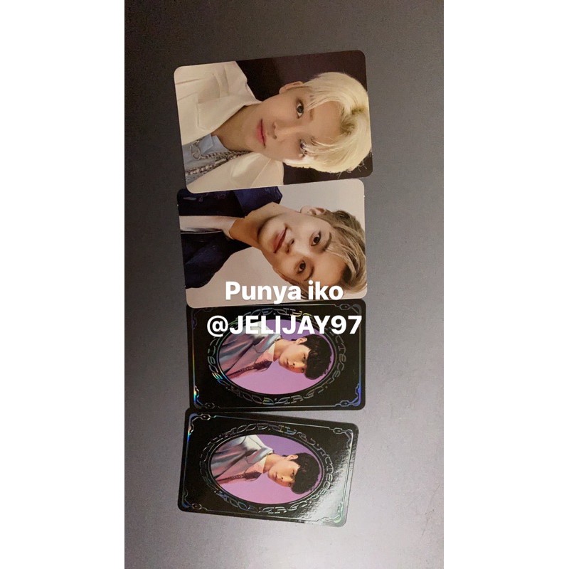 Photocard Resonance Jaemin, Mark, Lucas, Kun. Yearbook Johnny, Hendery