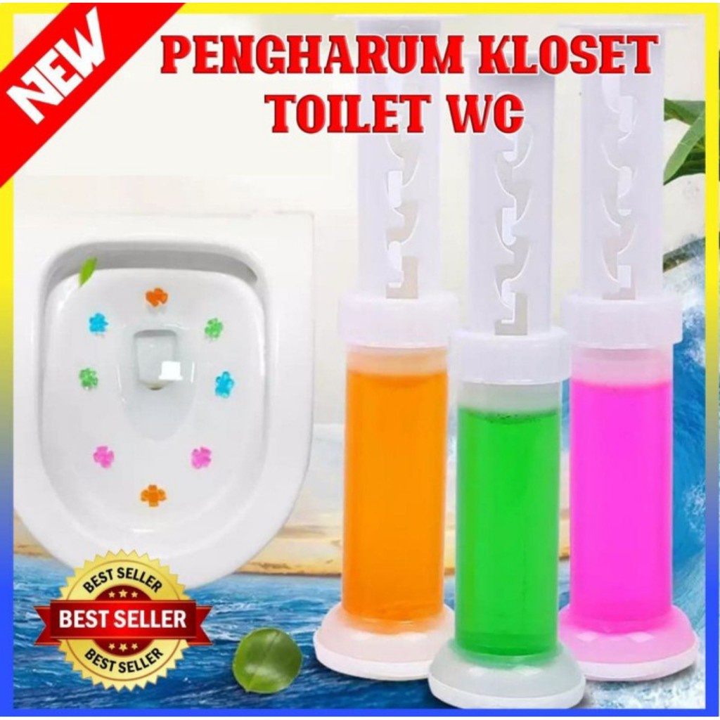 Suntikan Gel jelly pewangi toilet parfum pengharum wc wastafel