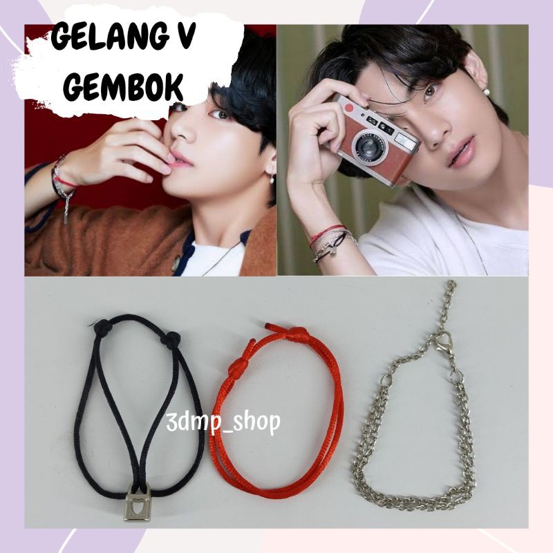 Gelang gembok V Bts Taehyung