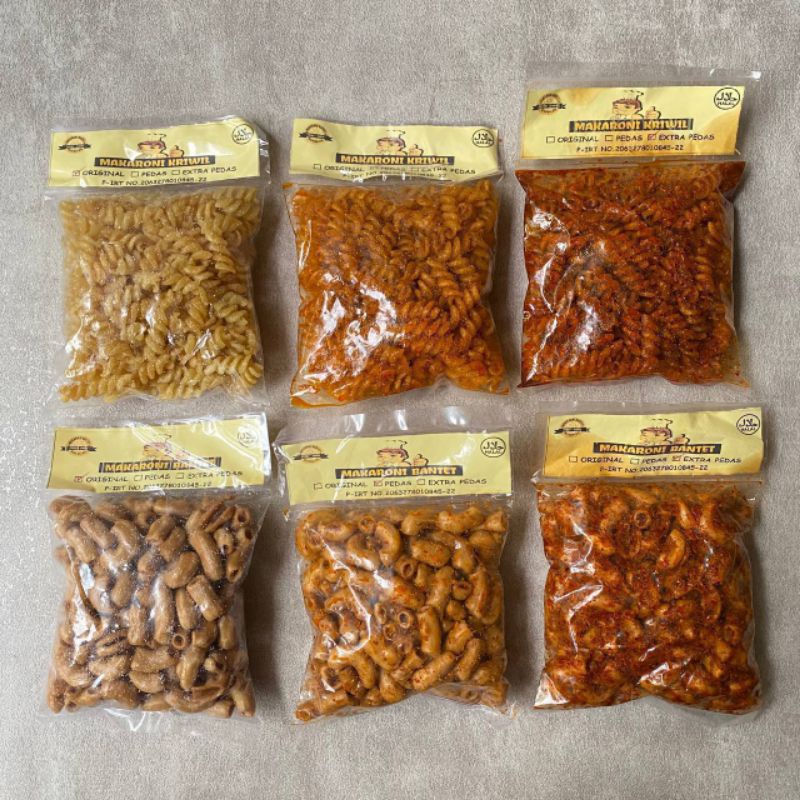 

MAKRONI BANTET EXTRA PEDAS TASIKMALAYA