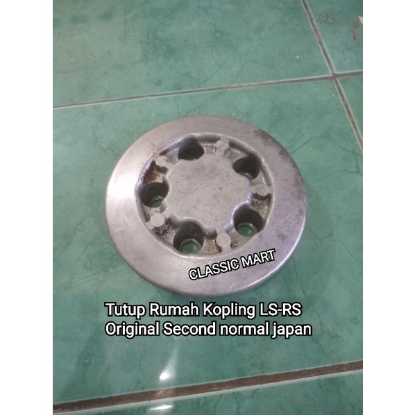 TUTUP KAMPAS KOPLING HOUSE KOPLING YAMAHA LS3 RS100 RS125 RS 100 ORIGINAL