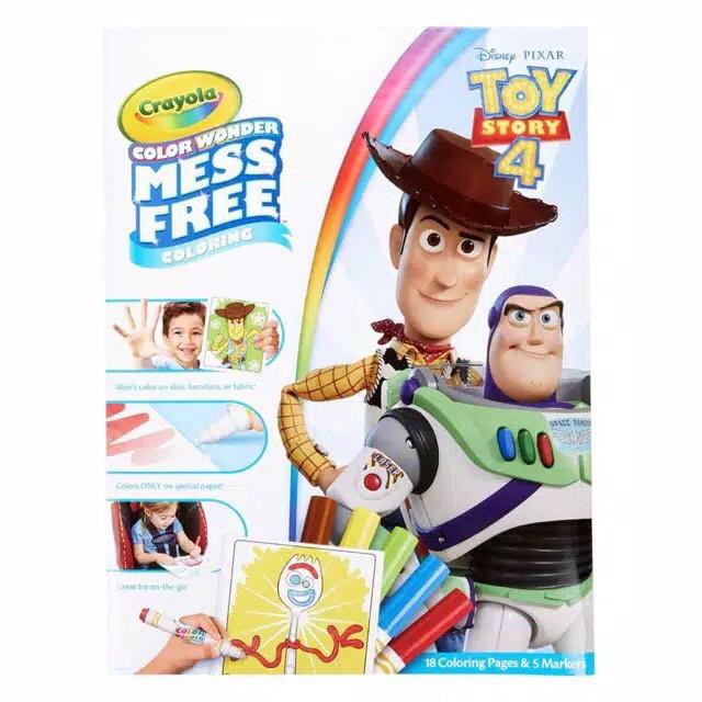 

Penc | Crayola Color Wonder - Toy Story Coloring Book Set