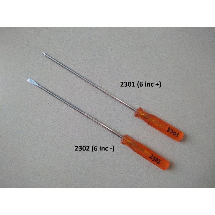 Obeng kurus 3mm MATSUTOYO (+)(-) 6inch