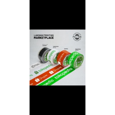 

Lakban stiker marketplace tebal lengket dan MURAH