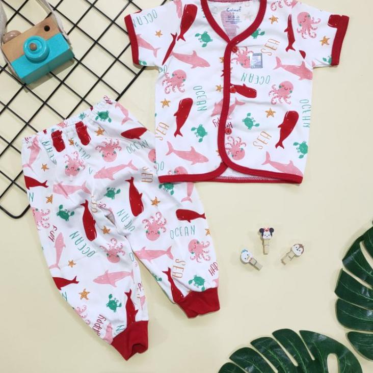 PKM.26Au22w • SETELAN PANJANG BAYI TOKUSEN COSTLY TWIN TIGER TATAMI SIZE SML SNI