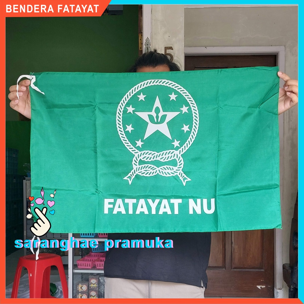 Bendera Fatayat NU berkualitas
