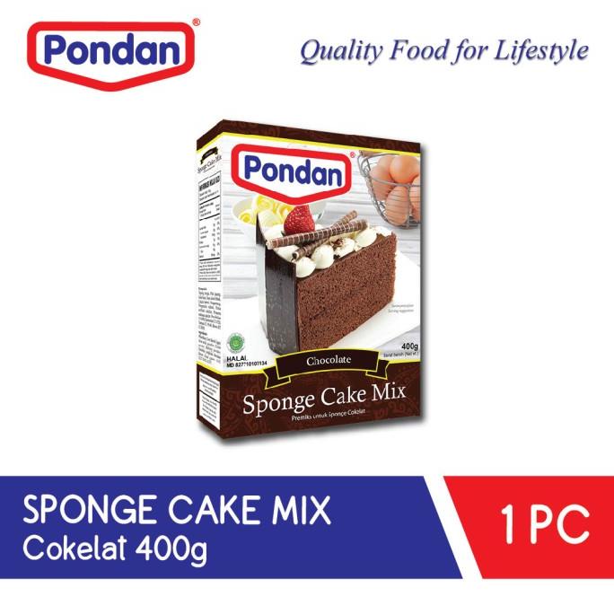 

Pondan Sponge cokelat